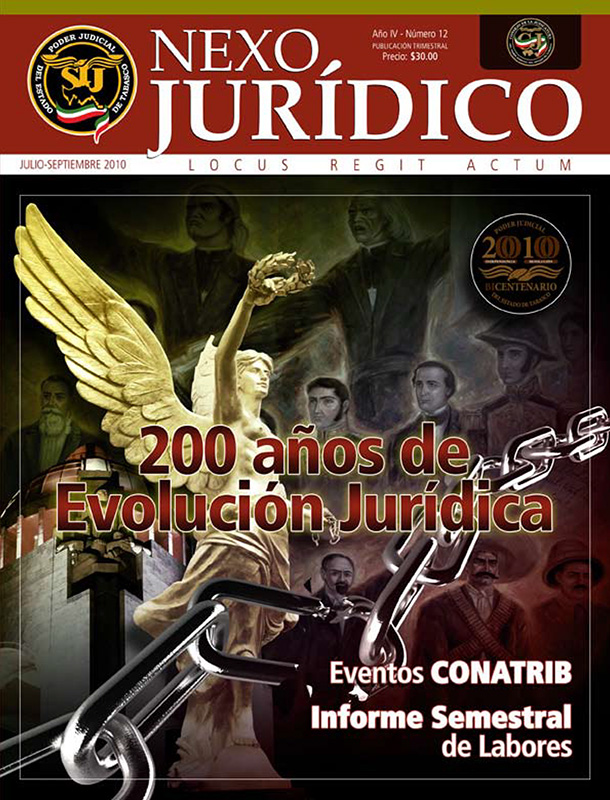 No. 12 Julio  Septiembre 2010