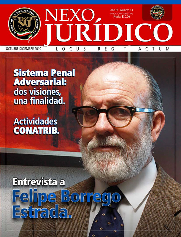 No. 13 Octubre  Diciembre 2010