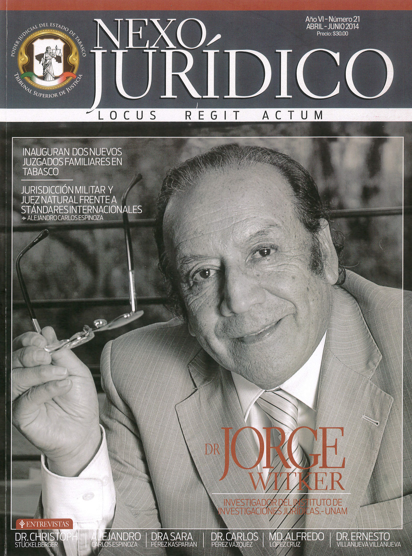 No. 21 Abril  Junio 2014