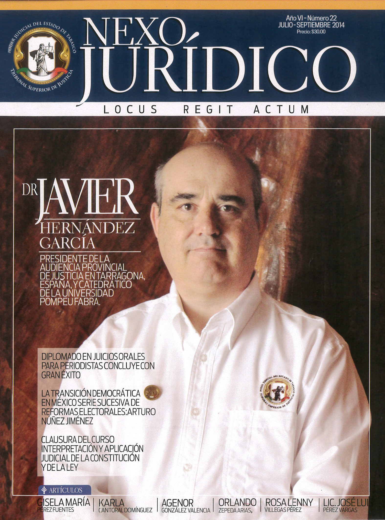 No. 22 Julio  Septiembre 2014