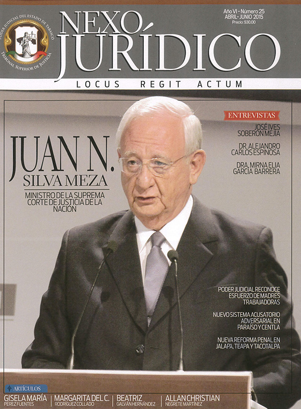 No. 25 Abril  Junio 2015