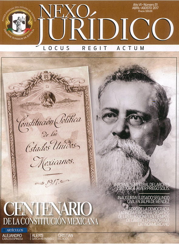 No. 31 Abril  Agosto 2017